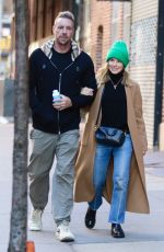 KRISTEN BELL and Dax Shepard Out in New York 11/03/2023