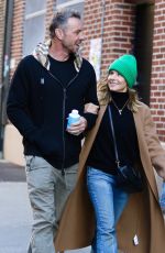 KRISTEN BELL and Dax Shepard Out in New York 11/03/2023