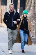 KRISTEN BELL and Dax Shepard Out in New York 11/03/2023