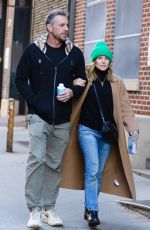 KRISTEN BELL and Dax Shepard Out in New York 11/03/2023