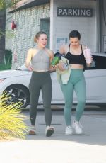 KRISTEN BELL Leaves a Gym with a Friend in Los Angeles 11/17/2023
