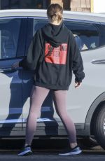 KRISTEN BELL Leaves Metamorphosis Pilates Studio in Los Feliz 11/26/2023
