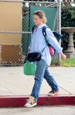KRISTEN BELL Out and About in Los Angeles 11/07/2023