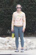 KRISTEN BELL Out Hiking in Los Feliz 11/13/2023
