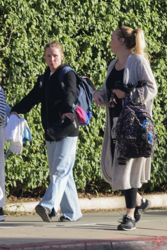 KRISTEN BELL Out with a Friend in Los Angeles 11/14/2023