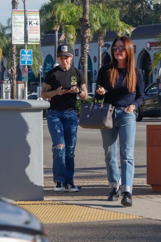 KYLE RICHARDS and MORGAN WADE Out in Los Angeles 11/13/2023