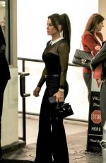 KYLE RICHARDS Leaves E Baldi Restaurant in Beverly Hills 11/08/2023