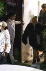 LADY GAGA and Michael Polansky Leaves Mr Chow in Beverly Hills 11/23/2023