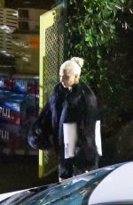 LADY GAGA and Michael Polansky Leaves Mr Chow in Beverly Hills 11/23/2023