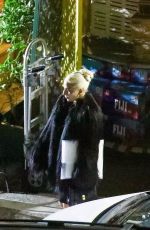 LADY GAGA and Michael Polansky Leaves Mr Chow in Beverly Hills 11/23/2023