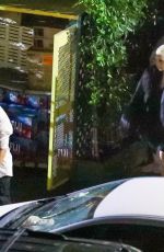 LADY GAGA and Michael Polansky Leaves Mr Chow in Beverly Hills 11/23/2023