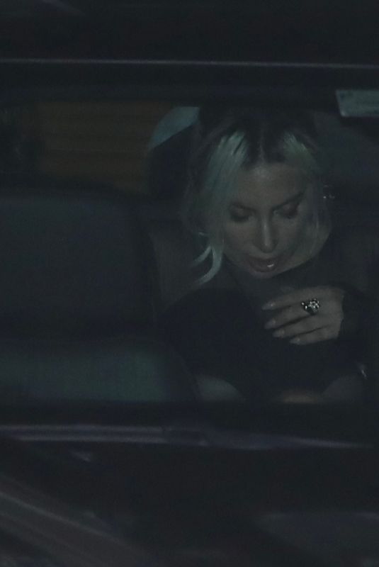 LADY GAGA Leaves Leonardo DiCaprio