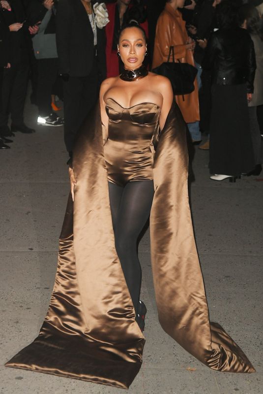 LALA ANTHONY Arrives at 2023 CFDA Fashion Awards in New York 11/06/2023