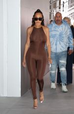 LALA ANTHONY Arrives at Swarovski x SKIMS Event in New York 11/07/2023