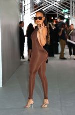 LALA ANTHONY Arrives at Swarovski x SKIMS Event in New York 11/07/2023