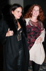 LANA PARRILLA and REBECCA MADER Leaves Costes Hotel in Paris 11/13/2023