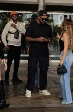 LARSA PIPPEN and Marcus Jordan Out to Watch Raiders Play Against NY Giants in Las Vegas 11/05/2023