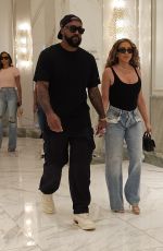 LARSA PIPPEN and Marcus Jordan Out to Watch Raiders Play Against NY Giants in Las Vegas 11/05/2023