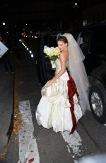 LARSEN THOMPSON Arrives at Heidi Klum