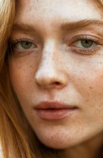 LARSEN THOMPSON at a Photoshoot, November 2023