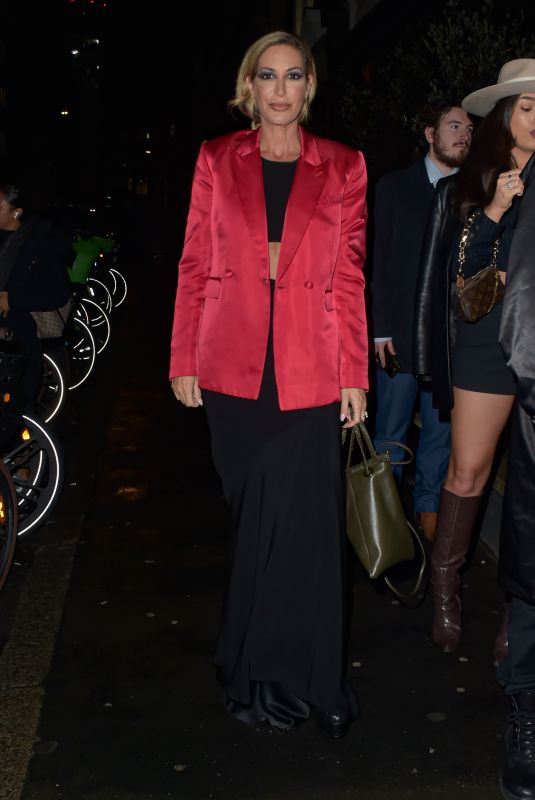 LAURA PRADELSKA Arrives at Joshua Kane Catwalk Show at The Mandrake Hotel in London 11/16/2023