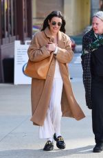 LEA MICHELE Out with a Friend in New York 11/02/2023