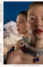 LEA SEYDOUX in Vanity Fair France, December 2023/january 2024