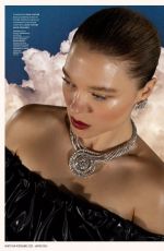LEA SEYDOUX in Vanity Fair France, December 2023/january 2024