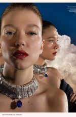 LEA SEYDOUX in Vanity Fair France, December 2023/january 2024