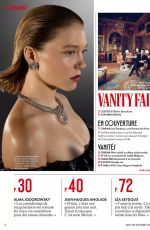 LEA SEYDOUX in Vanity Fair France, December 2023/january 2024