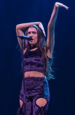 LEAH KATE Performs at AO Arena Manchester 11/26/2023