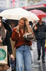 LEANN RIMES Arrives at Heart Radio in London 11/08/2023