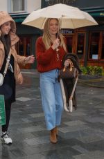 LEANN RIMES Arrives at Heart Radio in London 11/08/2023