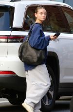 LENI KLUM Out Makeup-free After Getting a Facial in New York 11/05/2023