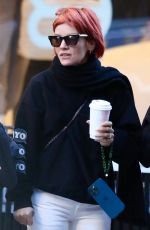 LILY ALLEN Shows off Her Red Hair Out in New York 11/18/2023