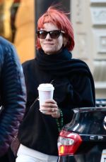 LILY ALLEN Shows off Her Red Hair Out in New York 11/18/2023