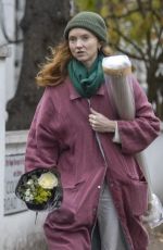 LILY COLE Out Shopping in Notting Hill 11/22/2023