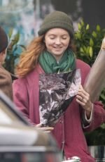 LILY COLE Out Shopping in Notting Hill 11/22/2023