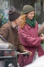 LILY COLE Out Shopping in Notting Hill 11/22/2023