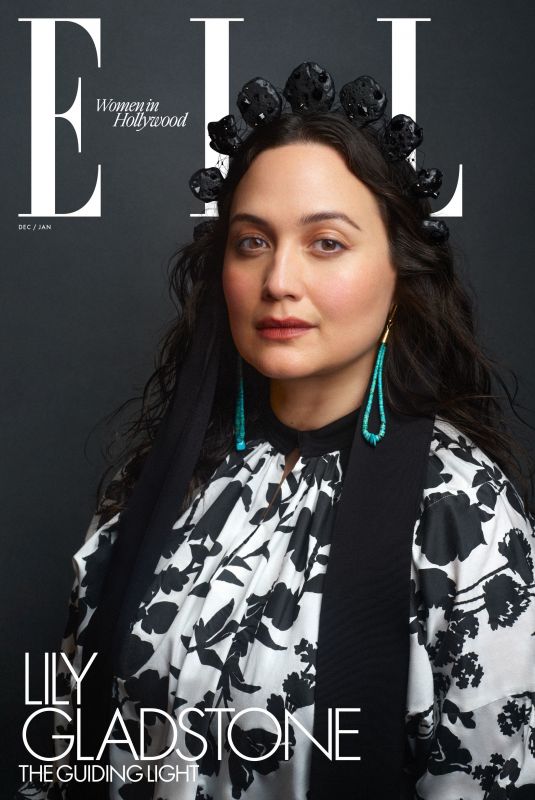LILY GLADSTONE for Elle USA: Women in Hollywood, November 2023