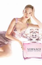 LILY JAMES for Versace Bright Crystal Campaign 2023