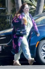 LILY KERSHAW Out for Coffee with a Friend in Los Feliz 11/04/2023