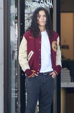 LILY-ROSE DEPP and 070 SHAKE at a Furniture Store in Los Angeles 11/03/2023