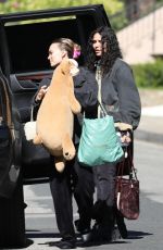 LILY-ROSE DEPP and 070 SHAKE Out in Los Angeles 11/11/2023