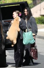 LILY-ROSE DEPP and 070 SHAKE Out in Los Angeles 11/11/2023