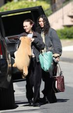 LILY-ROSE DEPP and 070 SHAKE Out in Los Angeles 11/11/2023