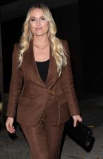 LINDSEY VONN Out for Dinner in West Hollywood 11/28/2023