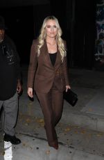 LINDSEY VONN Out for Dinner in West Hollywood 11/28/2023