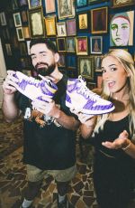 LIVVY DUNNE for Boot Up Custom Sneakers, November 2023