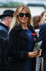 LIZZIE CUNDY at 95th Field of Remembrance at Westminster Abbey 11/09/2023